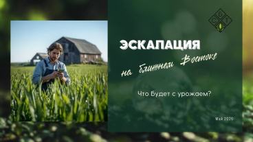 Эскалация на Ближнем Востоке: что будет с урожаем?
